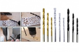 9Pcs Combination Drill Set