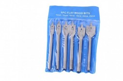 Flat Wood Drill Bit Set 6pcs