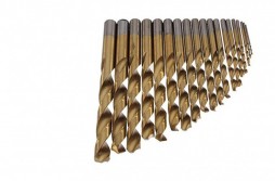 19pcs TiAN Coated HSS Twist Drill Sets