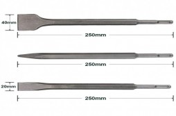 Flat Chisel Bits for masonry