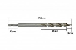 Hex Shank HSS Twist Step Drills